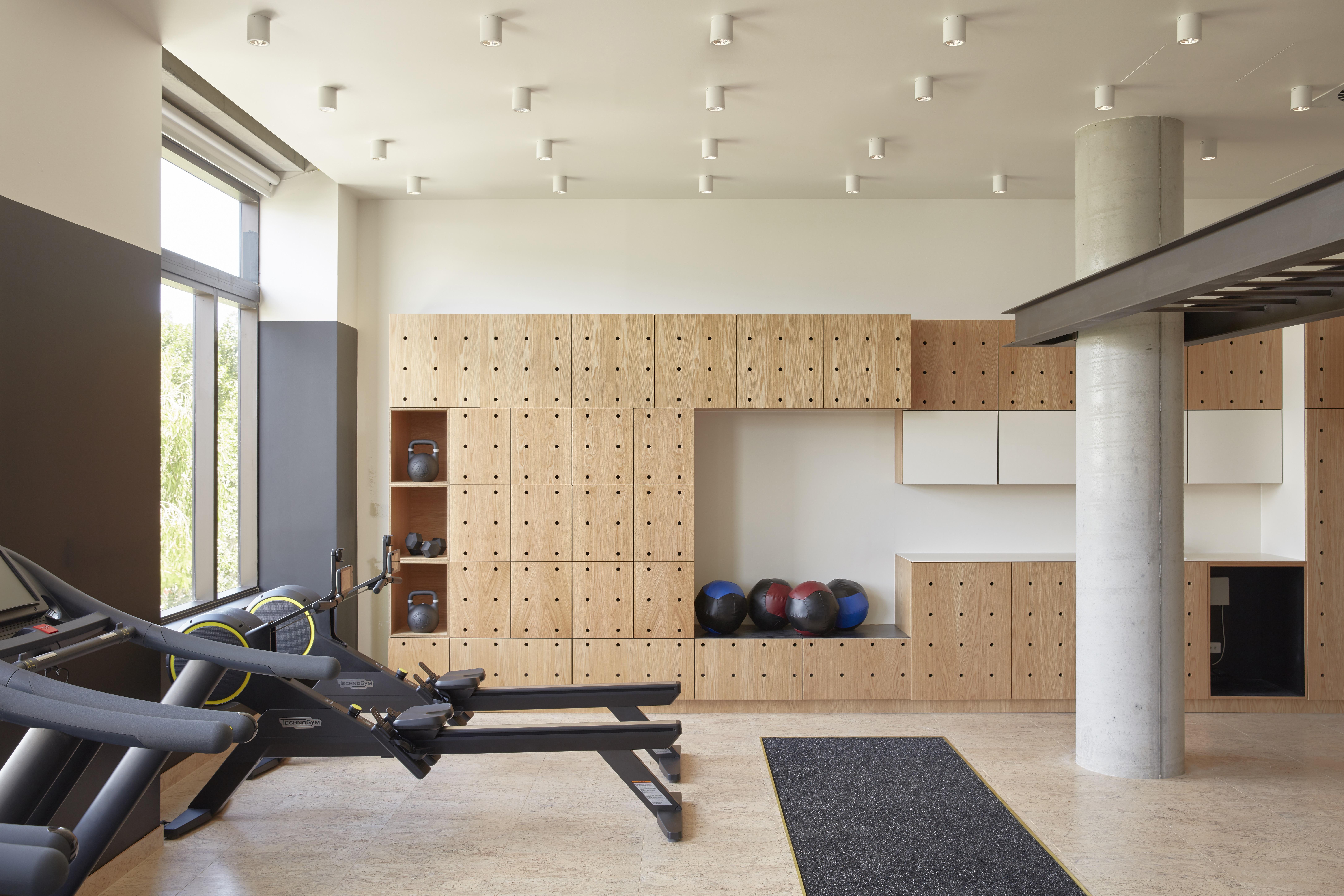 더 칼릴 호텔 브리즈번 외부 사진 The gym at the new building